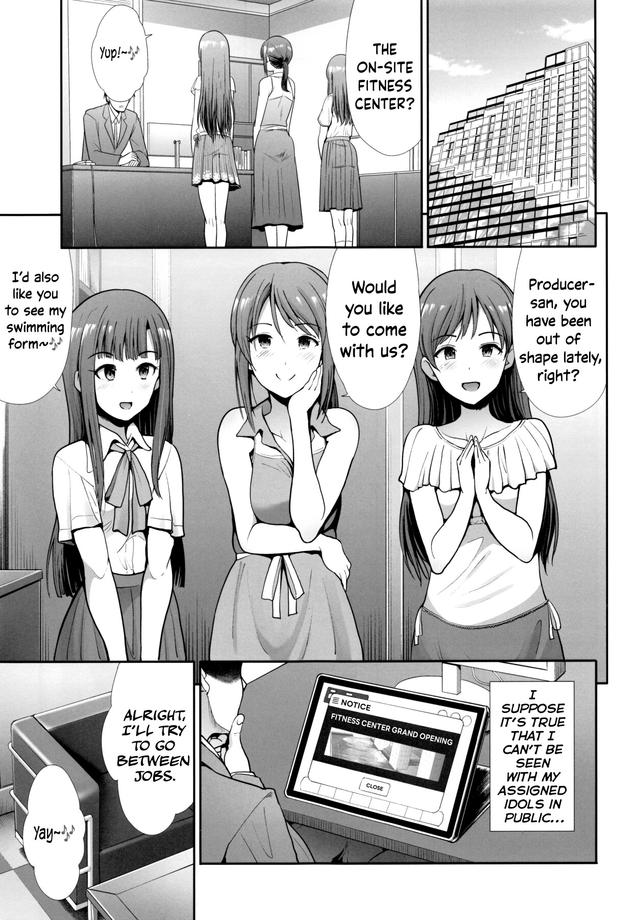 Hentai Manga Comic-Three Neat Sisters Let`s SEXERCISE-Read-2
